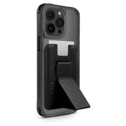 Cover Iphone 15 Pro Max Saido Mag-Charge + Kado Magnetic Cardholder - Black